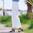 ドレステリア(レディース)(DRESSTERIOR(Ladies))の【洗える】リネンミックスストレッチワイドパンツ6