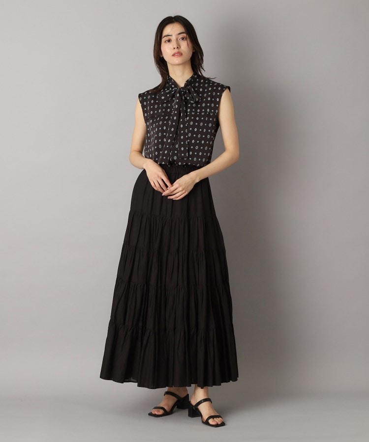 ドレステリア(レディース)(DRESSTERIOR(Ladies))の【大人百花春号掲載 モデル美香さん着用】洗える/コットンボイルティアードスカート21