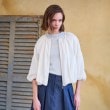 ドレステリア(レディース)(DRESSTERIOR(Ladies))の【洗える/リネン100％】ウォッシャブルペーパーリネンブルゾン オフホワイト(003)
