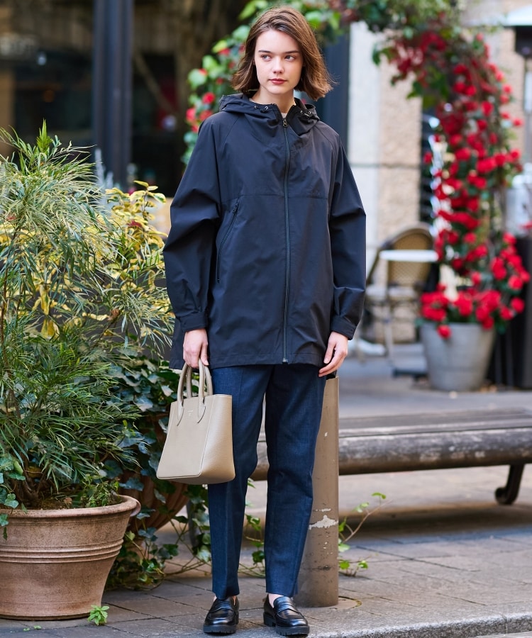 ドレステリア(レディース)(DRESSTERIOR(Ladies))の【洗える】撥水ストレッチアノラックパーカ34