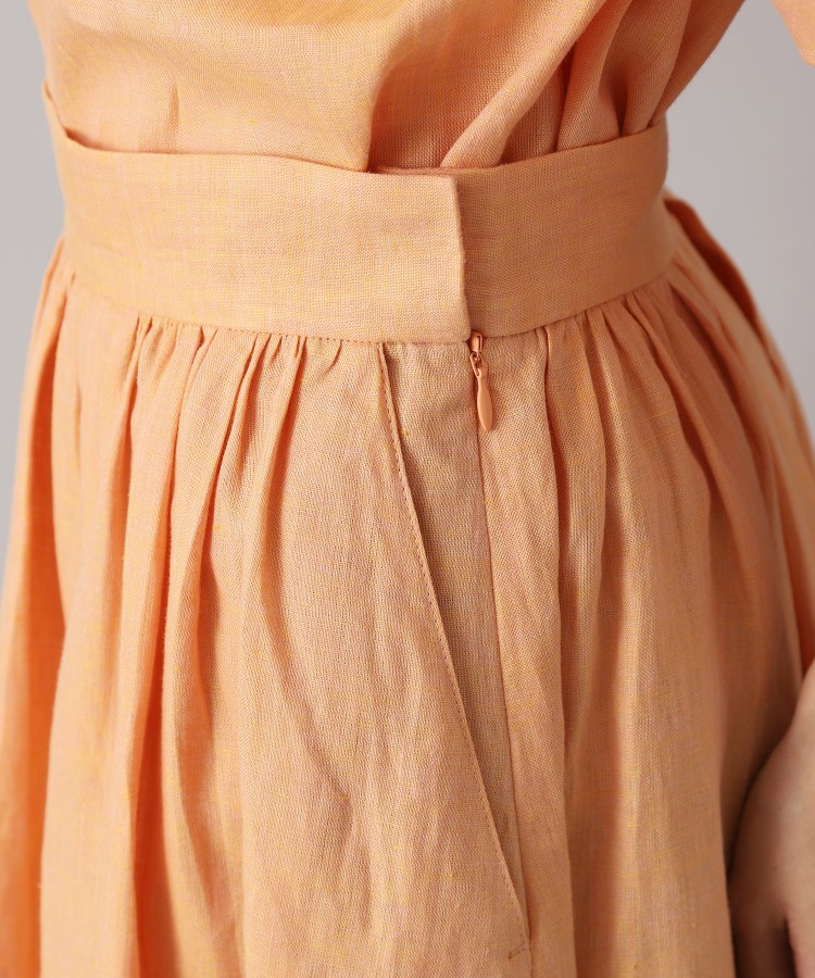 ドレステリア(レディース)(DRESSTERIOR(Ladies))の【洗える／ふんわり軽やか】フレンチリネンタックギャザースカート17