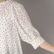 ドレステリア(レディース)(DRESSTERIOR(Ladies))の【洗える/日本製】ドットPTボリュームスリーブブラウス12