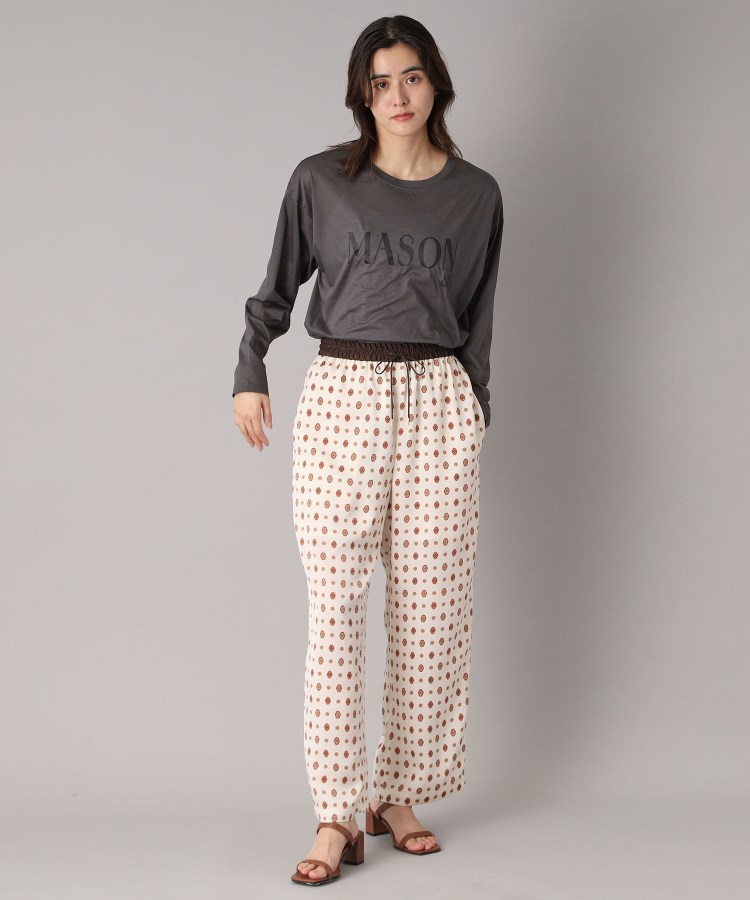 ドレステリア(レディース)(DRESSTERIOR(Ladies))の【接触冷感/洗える】シアーメゾンロゴロンTEE9
