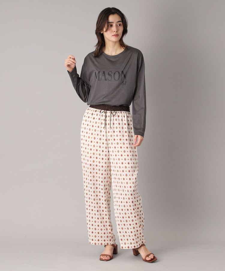 ドレステリア(レディース)(DRESSTERIOR(Ladies))の【接触冷感/洗える】シアーメゾンロゴロンTEE10