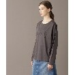 ドレステリア(レディース)(DRESSTERIOR(Ladies))の【接触冷感/洗える】シアーメゾンロゴロンTEE3
