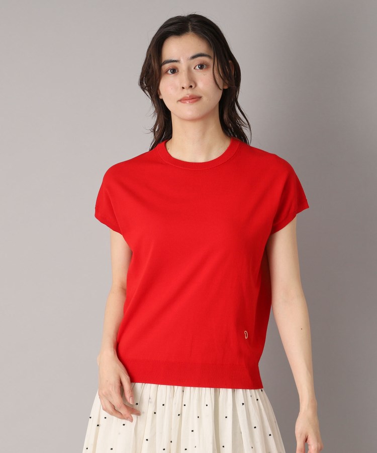 ドレステリア(レディース)(DRESSTERIOR(Ladies))の【定番/洗える】コットンシルク混フレンチスリーブニット12