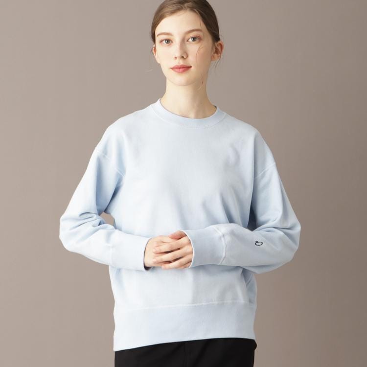 ドレステリア(レディース)(DRESSTERIOR(Ladies))の【洗える/日本製】サスティナブル裏毛コットンプルオーバー スウェット・トレーナー