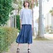 ドレステリア(レディース)(DRESSTERIOR(Ladies))の【洗える/清涼感】ボリュームスリーブバックジップブラウス13