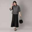 ドレステリア(レディース)(DRESSTERIOR(Ladies))の【洗える/シアー】スタンドフリルドットボリュームスリーブ8