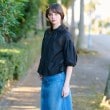 ドレステリア(レディース)(DRESSTERIOR(Ladies))の【洗える】スタンドフリルボリュームスリーブブラウス3