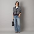 ドレステリア(レディース)(DRESSTERIOR(Ladies))のオーバーラップサークルジャカードニットカーデ11