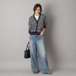 ドレステリア(レディース)(DRESSTERIOR(Ladies))のオーバーラップサークルジャカードニットカーデ12