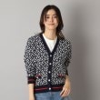 ドレステリア(レディース)(DRESSTERIOR(Ladies))のオーバーラップサークルジャカードニットカーデ14