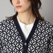ドレステリア(レディース)(DRESSTERIOR(Ladies))のオーバーラップサークルジャカードニットカーデ17