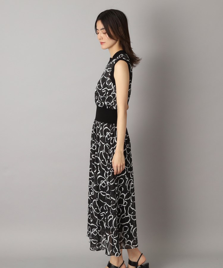 ドレステリア(レディース)(DRESSTERIOR(Ladies))のシアーリボンテーププリントドレス15