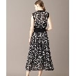 ドレステリア(レディース)(DRESSTERIOR(Ladies))のシアーリボンテーププリントドレス10
