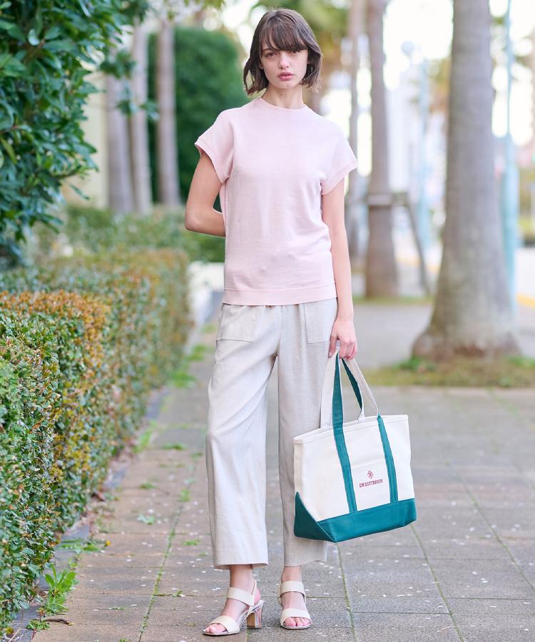 ドレステリア(レディース)(DRESSTERIOR(Ladies))の【毎年人気！／洗える】リネン裏毛フレンチプルオーバー19