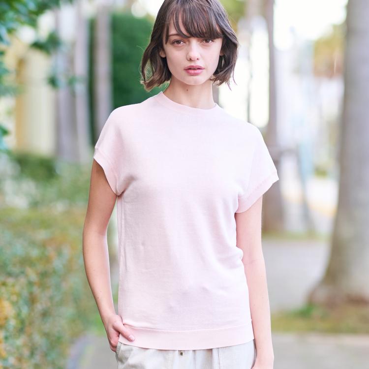 ドレステリア(レディース)(DRESSTERIOR(Ladies))の【毎年人気！／洗える】リネン裏毛フレンチプルオーバー カットソー