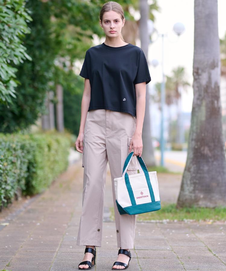 ドレステリア(レディース)(DRESSTERIOR(Ladies))の【接触冷感/抗菌防臭/消臭】アイスクリアコットンドルマンT16