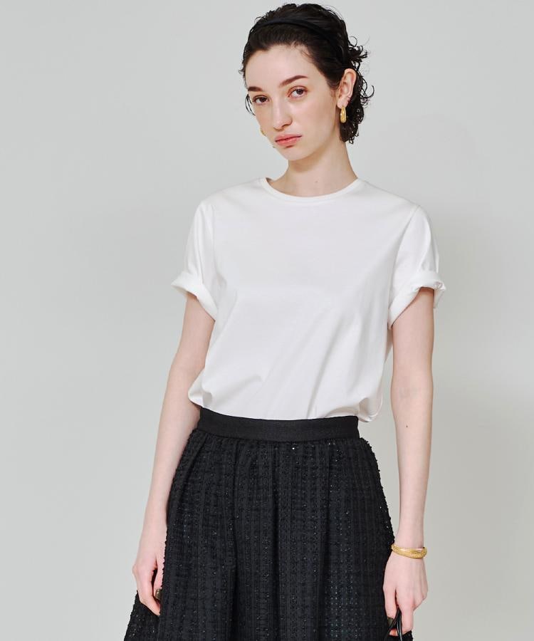 ドレステリア(レディース)(DRESSTERIOR(Ladies))の【接触冷感/抗菌防臭/消臭】アイスクリアコットンTシャツ35