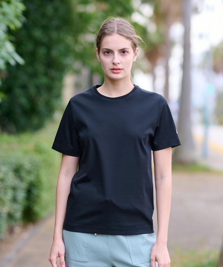 ドレステリア(レディース)(DRESSTERIOR(Ladies))の【接触冷感/抗菌防臭/消臭】アイスクリアコットンTシャツ8
