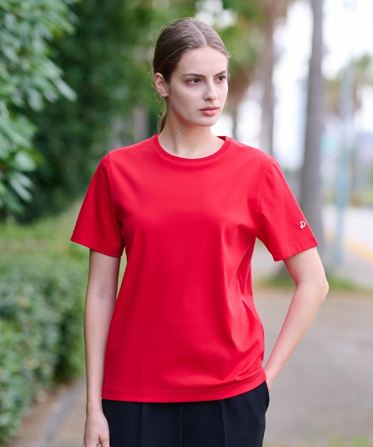 ドレステリア(レディース)(DRESSTERIOR(Ladies))の【接触冷感/抗菌防臭/消臭】アイスクリアコットンTシャツ14