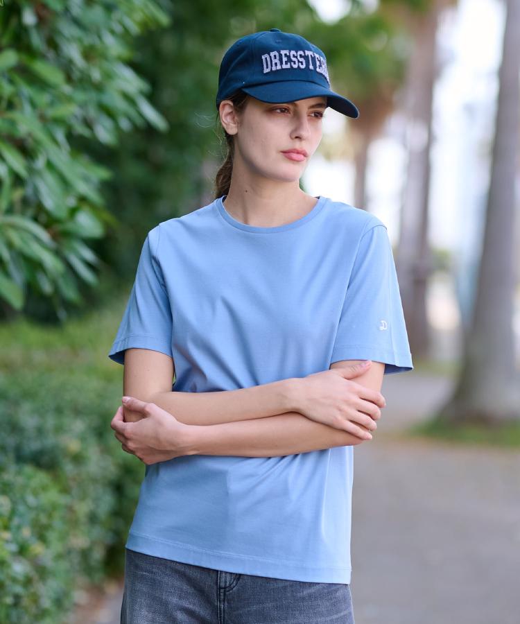 ドレステリア(レディース)(DRESSTERIOR(Ladies))の【接触冷感/抗菌防臭/消臭】アイスクリアコットンTシャツ1