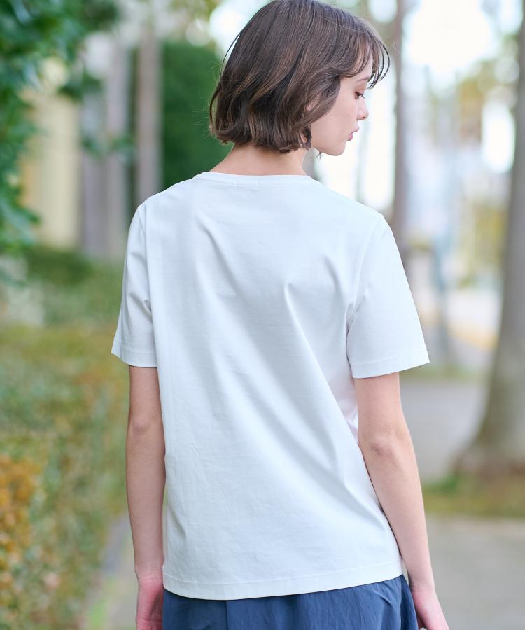 ドレステリア(レディース)(DRESSTERIOR(Ladies))の【接触冷感/抗菌防臭/消臭】アイスクリアコットンTシャツ30