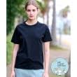 ドレステリア(レディース)(DRESSTERIOR(Ladies))の【接触冷感/抗菌防臭/消臭】アイスクリアコットンTシャツ ブラック(019)