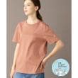 ドレステリア(レディース)(DRESSTERIOR(Ladies))の【接触冷感/抗菌防臭/消臭】アイスクリアコットンTシャツ ピンクベージュ(053)