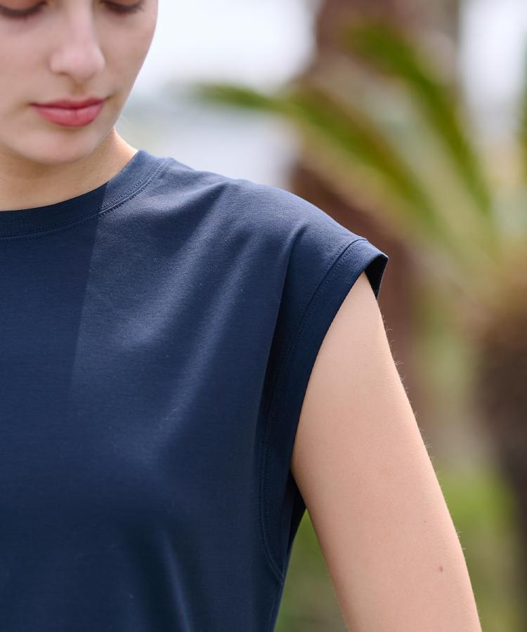 ドレステリア(レディース)(DRESSTERIOR(Ladies))の【接触冷感/抗菌防臭/消臭】アイスクリアコットンフレンチ33