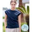 ドレステリア(レディース)(DRESSTERIOR(Ladies))の【接触冷感/抗菌防臭/消臭】アイスクリアコットンフレンチ ネイビー(094)