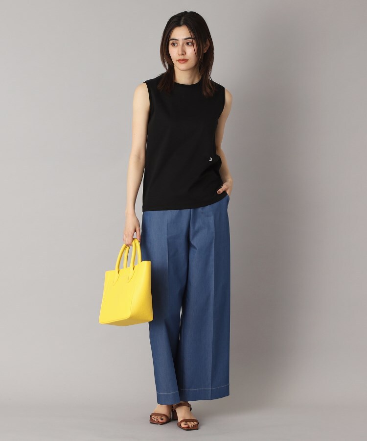 ドレステリア(レディース)(DRESSTERIOR(Ladies))の【接触冷感/抗菌防臭/消臭】アイスクリアコットンノースリーブT7