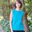 ドレステリア(レディース)(DRESSTERIOR(Ladies))の【接触冷感/抗菌防臭/消臭】アイスクリアコットンノースリーブT10