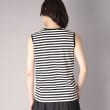 ドレステリア(レディース)(DRESSTERIOR(Ladies))の【接触冷感/抗菌防臭/消臭】アイスクリアコットンボーダーノースリーブ13
