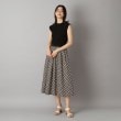 ドレステリア(レディース)(DRESSTERIOR(Ladies))の【洗える】オーバーラップサークルフレンチスリーブワンピ4