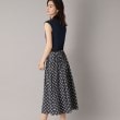 ドレステリア(レディース)(DRESSTERIOR(Ladies))の【洗える】オーバーラップサークルフレンチスリーブワンピ32