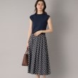 ドレステリア(レディース)(DRESSTERIOR(Ladies))の【洗える】オーバーラップサークルフレンチスリーブワンピ31
