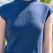 ドレステリア(レディース)(DRESSTERIOR(Ladies))の【洗える】オーバーラップサークルフレンチスリーブワンピ25