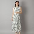 ドレステリア(レディース)(DRESSTERIOR(Ladies))のシアーリーフフリルスリーブワンピ8