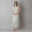 ドレステリア(レディース)(DRESSTERIOR(Ladies))のシアーリーフフリルスリーブワンピ9