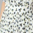 ドレステリア(レディース)(DRESSTERIOR(Ladies))のシアーリーフフリルスリーブワンピ11