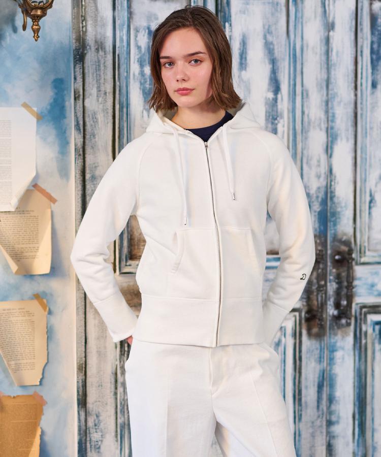 ドレステリア(レディース)(DRESSTERIOR(Ladies))の【NEWカラーあり】ライト裏毛ジップアップパーカ18
