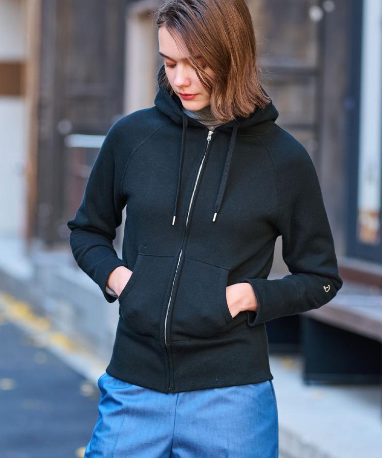 DRESSTERIOR パーカー デキシー吊裏毛ジップアップパーカ