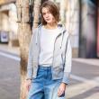 ドレステリア(レディース)(DRESSTERIOR(Ladies))の【NEWカラーあり】ライト裏毛ジップアップパーカ32