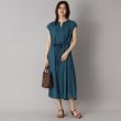 ドレステリア(レディース)(DRESSTERIOR(Ladies))の【ポケット付/きれいめ】ドット刺繍タックワンピース16