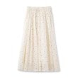 ドレステリア(レディース)(DRESSTERIOR(Ladies))の【ウエストゴム/裏地あり】イージーウエストドット刺繍スカート1