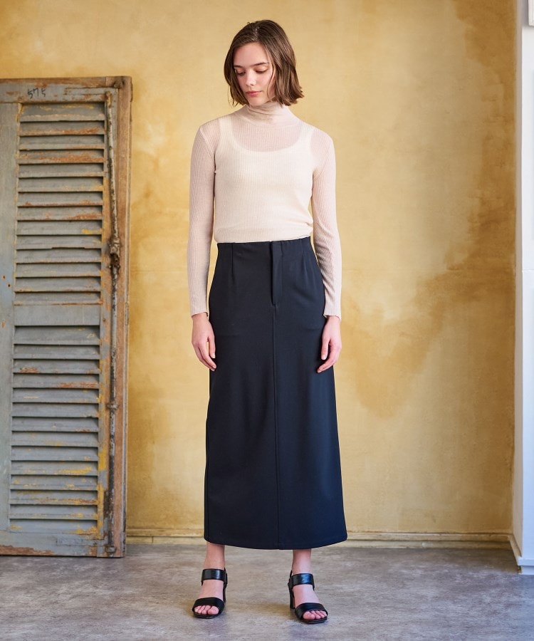 ドレステリア(レディース)(DRESSTERIOR(Ladies))の【大人百花春号掲載　モデル美香さん着用】ストレッチポンチタイトスカート3