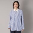 ドレステリア(レディース)(DRESSTERIOR(Ladies))の【洗える/ストライプ柄】オーバーシルエットクレリックシャツ17