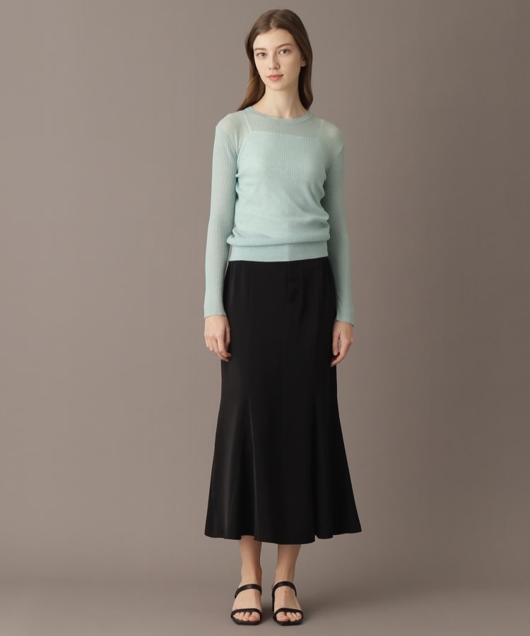 ドレステリア(レディース)(DRESSTERIOR(Ladies))の【エアリー素材/華やか】スパンコールシアーニット6